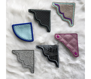 Stickserie ITH - Buchecken Blanko